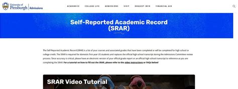 Providing your SRAR to us is a two step process 1. . When is the srar due for northeastern